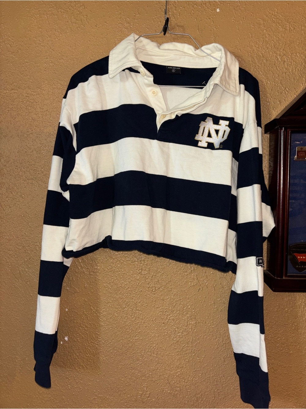 Hype And Vice Notre Dame Rugby Polo